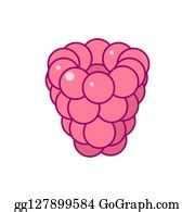 36 Vector Cute Drawn Fruit Clip Art Blackberry Clip Art | Royalty Free ...