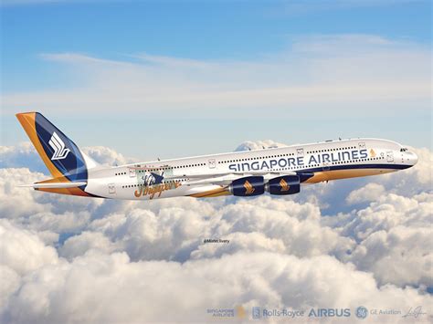 Singapore Airbus A380 "Visit Singapore" by Leslie Johnson on Dribbble