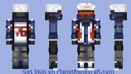 Soldier: 76 Minecraft Skin