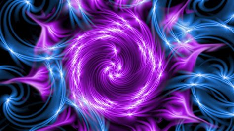 Cool Abstract Background with Purple and Blue Lights - HD Wallpapers | Wallpapers Download ...