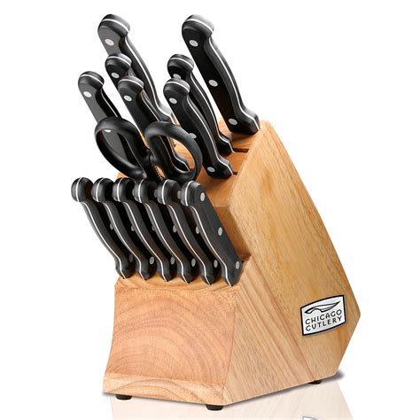 Chicago Cutlery Essentials Knife Block Set - 15 pc.