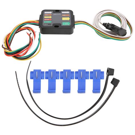 Buy KIMISS Powered 3-to-2-Wire Trailer Tail Light Converter with 4-Way ...