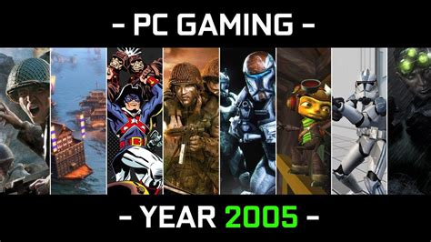 || PC || Best PC Games of the Year 2005 - Good Gold Games - YouTube