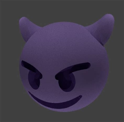 Modello 3D Sorridere Imp Emoji - TurboSquid 1239957