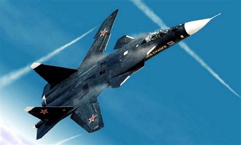 Russia Is Using Su-47 'Berkut', The Fighter Jet With Reverse Sweep Wing ...