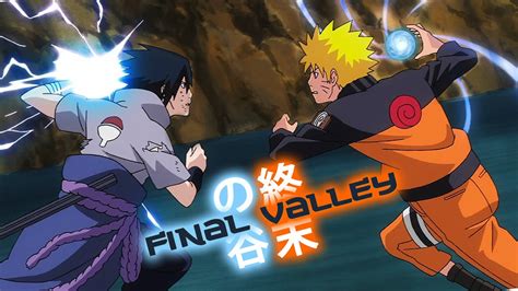 Naruto And Sasuke Final Valley