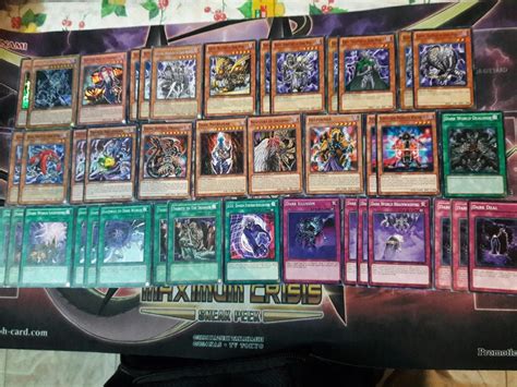 Yu-gi-oh- Deck Dark World Completo + Envio Express | Mercado Libre