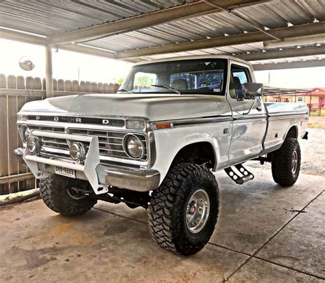 1974 Ford F100 360 4x4 Auto 4-inch Lift On 15x12 | Ford Daily Trucks