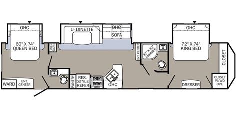 2 bedroom destination trailers | www.resnooze.com