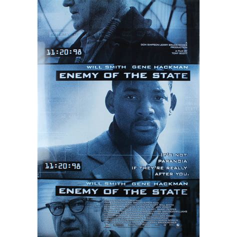 "Enemy Of The State" 27x40 Movie Poster | Pristine Auction