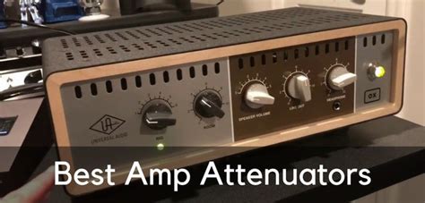 Best Amp Attenuators – Get the Most Out of Your Tube Amp