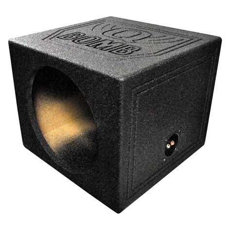 QPower® QBOMB12SSINGLE - 12" QBomb Series Sealed Subwoofer Box