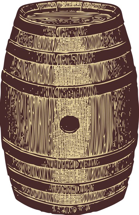 Barrel | Free Stock Photo | Illustration of a wooden barrel | # 16548