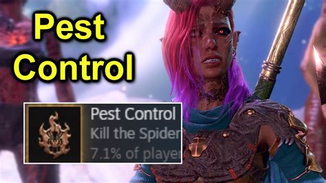 Pest Control Achievement | BG3 - YouTube