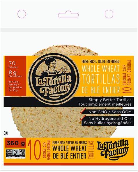 Whole Wheat Tortillas 10Pack » The Mexican Shop