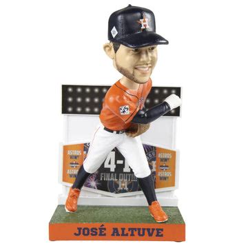 2017 World Series Final Out Houston Astros Jose Altuve Bobblehead ...