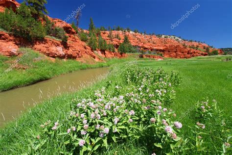 Belle Fourche River - Wyoming — Stock Photo © Wirepec #7907259