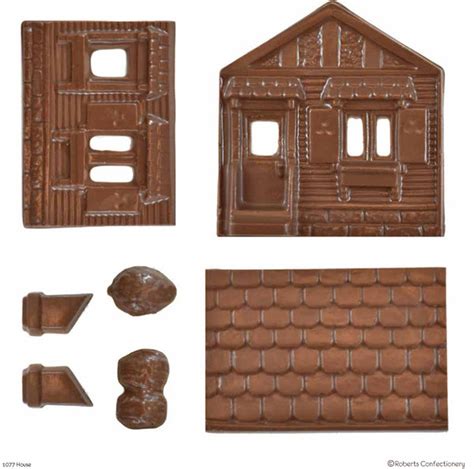 Plastic Chocolate Mold|3D Chocolate House