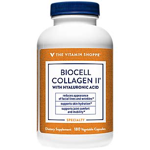 Biocell Collagen II With Hyaluronic Acid 1000 MG (180 Veggie Caps) at the Vitamin Shoppe