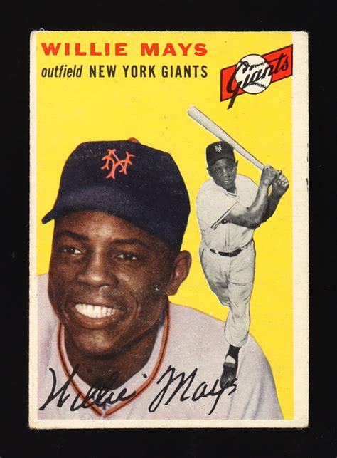 Willie Mays 1954 Topps #90 | Pristine Auction