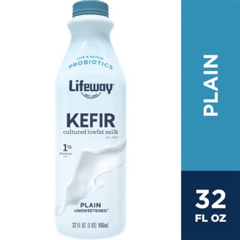 Lifeway® Plain Probiotic Low Fat Kefir Drink, 32 fl oz - Kroger