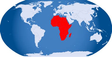 Map Of Africa With Tanzania Highlighted - Map Icon Of Tanzania Blue Map Of East Africa With ...