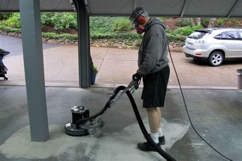 Grinding a garage floor for an epoxy coating wasn't easy until now. Learn the new method that is ...