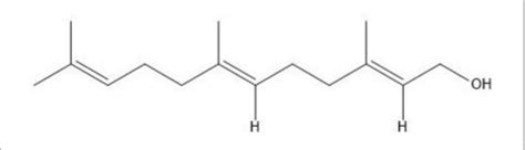 | Structure of farnesol. | Download Scientific Diagram