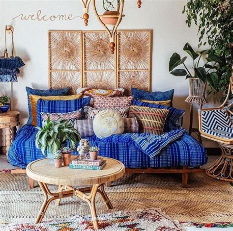 Bohemian Style Living, Boho Style Room, Boho Living Room, Bohemian Home, Bohemian Decor, Hippie ...