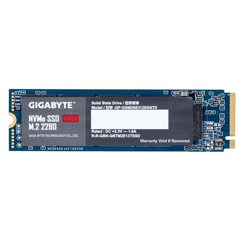 GIGABYTE SSD 128GB NVMe M.2 - Blossom Toko Komputer - Malang