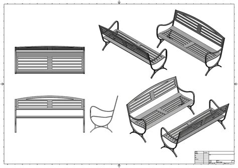 Bench | 3D models download | Creality Cloud