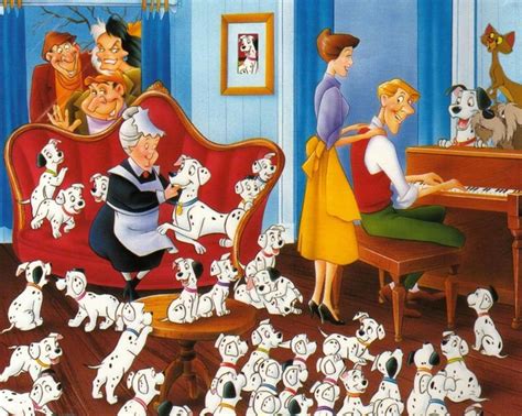 La famille au grand complet www.animaute.fr http://blog.animaute.com/ | Disney world, Dalmatiens ...