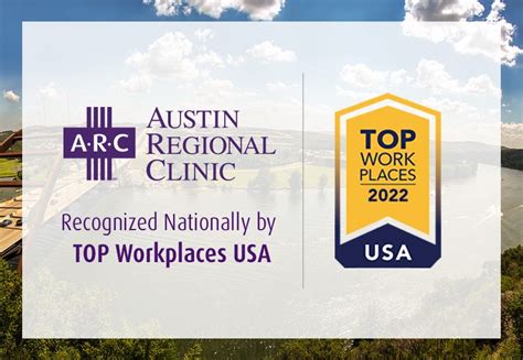 ARC named to the Top Workplace USA list | Austin Regional Clinic