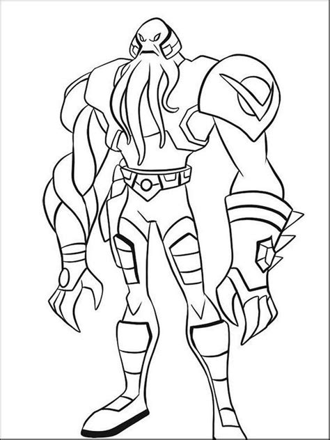 Ben 10 Omniverse Coloring Pages - Coloring Home