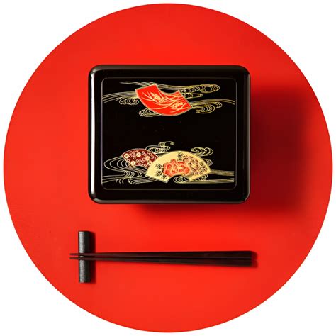 Unagi Bento Box (Eel/Unagi Lunch Box) & Japanese Fan Design