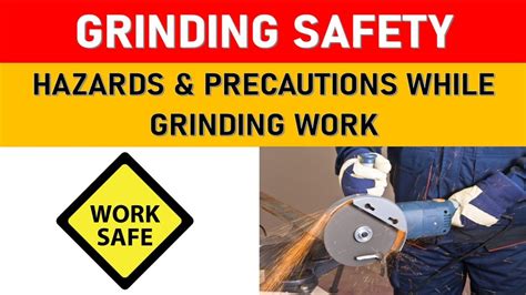 Grinding Machine Safety | Safety Precautions For Grinding Work | How to ...