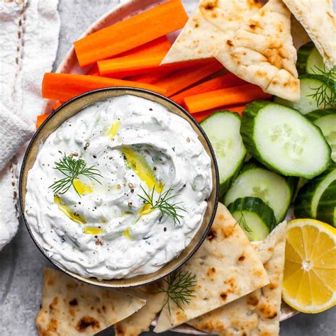 Easy Homemade Tzatziki Sauce - JoyFoodSunshine