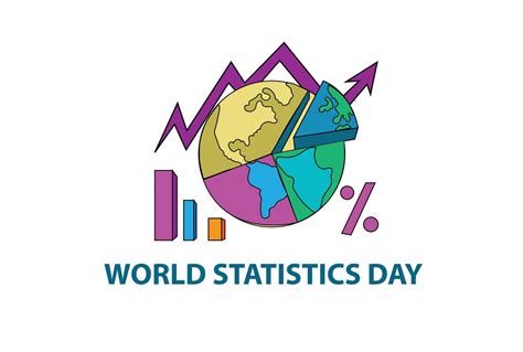 World statistics day poster vector 11167588 Vector Art at Vecteezy