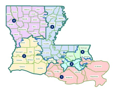 7 maps the Louisiana Legislature will consider for new congressional ...