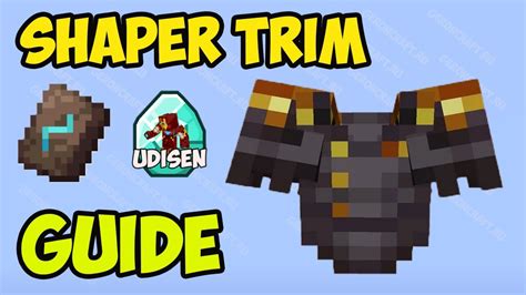 Minecraft How to get SHAPER ARMOR TRIM SMITHING TEMPLATE (2024) (2 WAYS) - YouTube