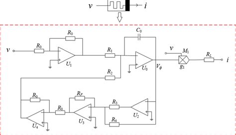 Circuit implementation of the memristor | Download Scientific Diagram