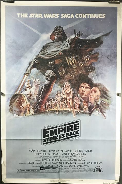 THE EMPIRE STRIKES BACK, Original Style B Star Wars Vintage Movie ...