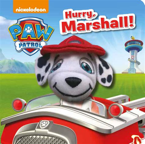 Paw Patrol: Nickelodeon Paw Patrol Hurry, Marshall! Finger Puppet Book ...