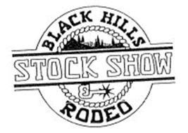 BLACK HILLS STOCK SHOW & RODEO Trademark of Central States Fair Serial ...