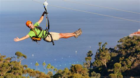 Catalina Zip Line Eco Tour, Avalon, CA - California Beaches