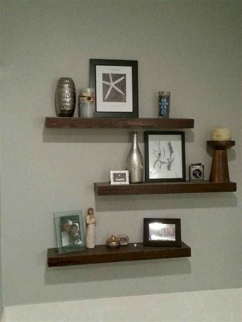 34 diy floating shelves for living room decorating ideas | Floating shelves bedroom, Floating ...