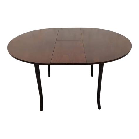 Mid-Century Modern Design Oval Dining Table | Chairish