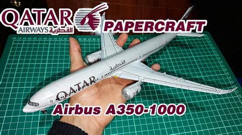 Qatar Airways Papercraft