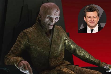 Andy Serkis thinks Snoke's fate in 'Star Wars: The Last Jedi' was 'so cruel'