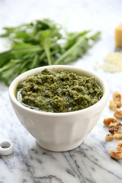 Arugula Walnut Pesto